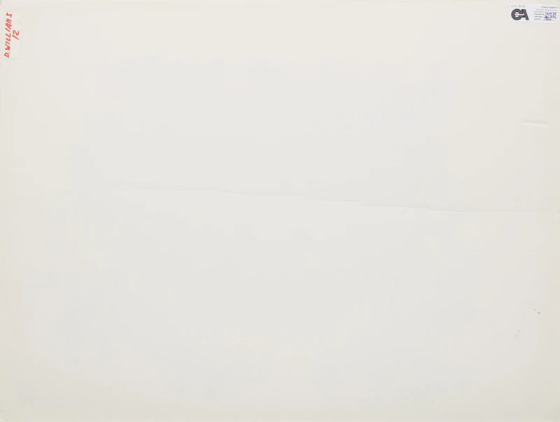 David B. Williams, Patience-Understanding-Calmness, acrylic on paper, 1994 - view 2