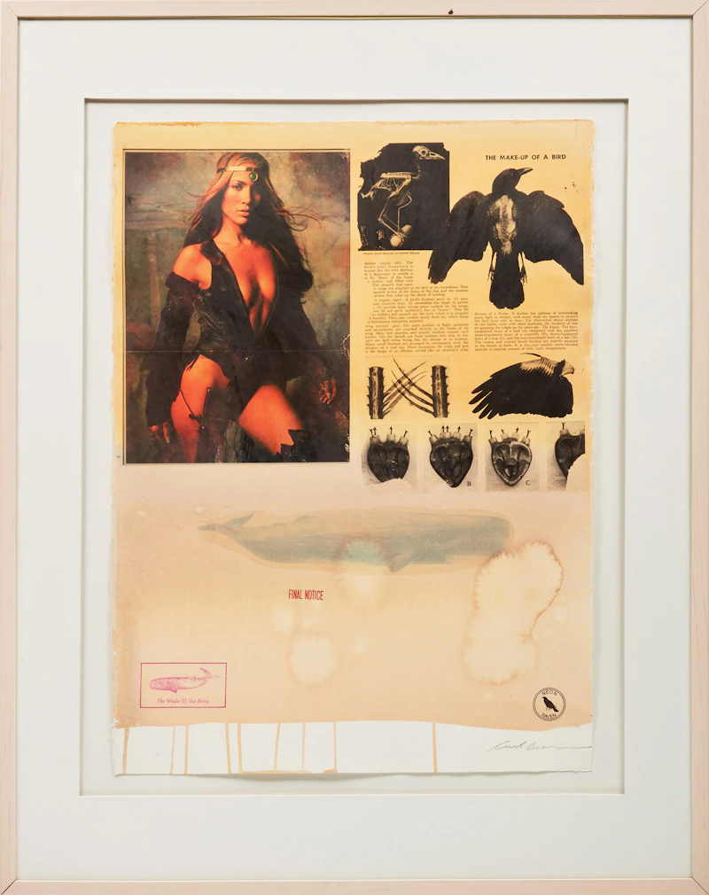 Carl Beam, Final Notice, mixed media - view 2