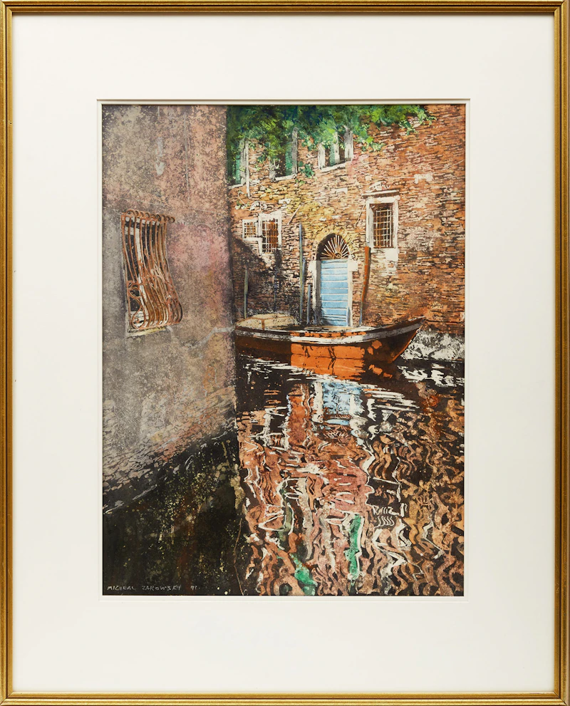 Michael Zarowsky, Three Views, three watercolours - view 5
