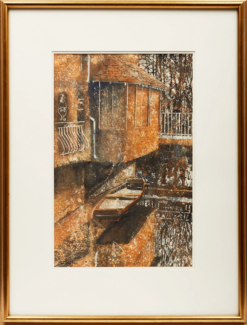 Michael Zarowsky, Three Views, three watercolours - view 8