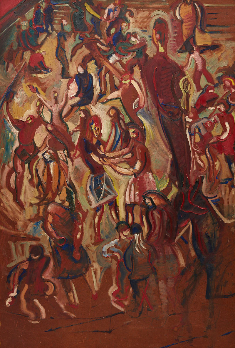 New York City Street Party by Pegi Nicol MacLeod