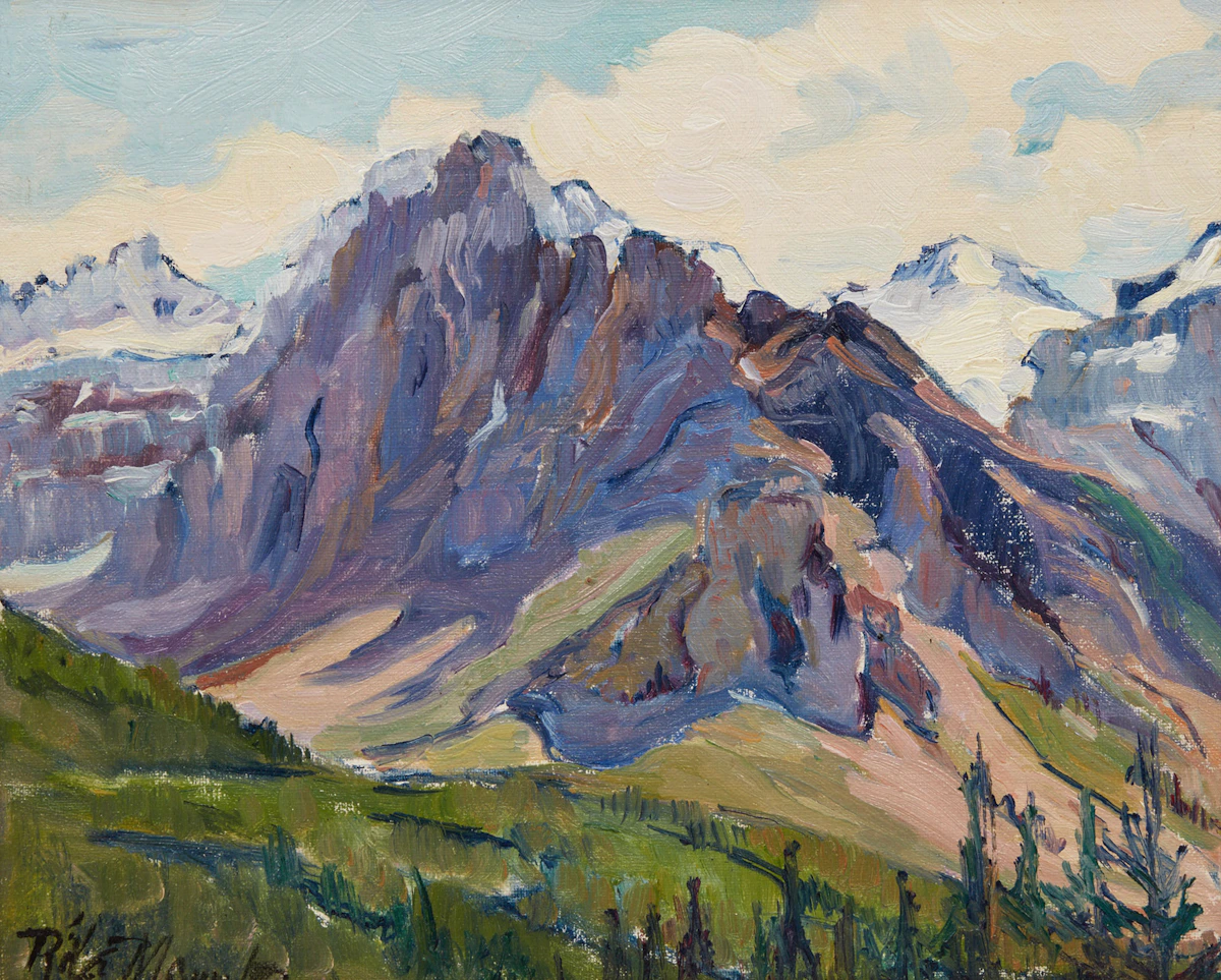 Rita Mount, Babel Tower, oil on canvas laid down on board
