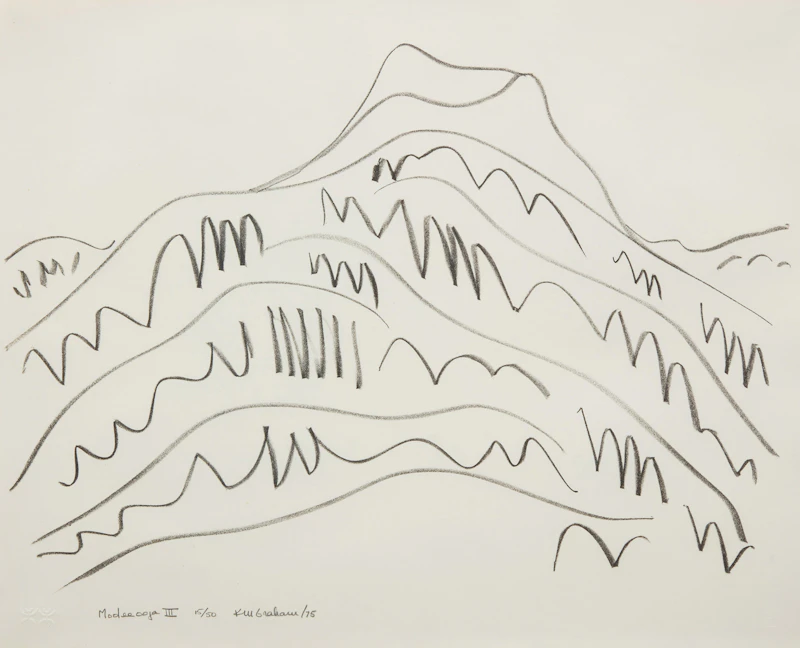 Kathleen Margaret Graham, Mooleeooja III, lithograph, 1975 - view 1