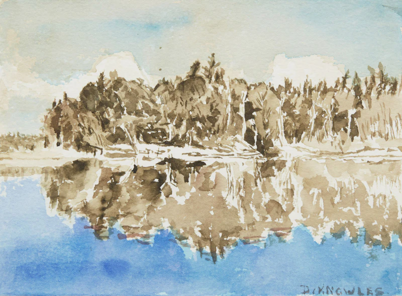 Landscape by Dorothy Elsie Knowles