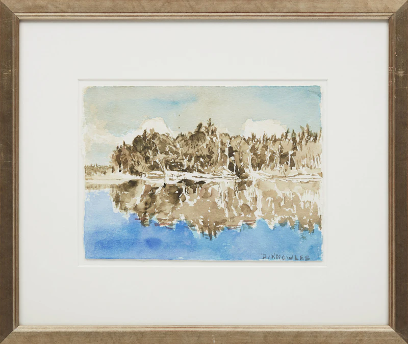 Dorothy Elsie Knowles, Landscape, watercolour - view 2