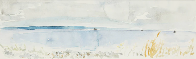Pat Service, David’s Bay, B.C. , watercolour
