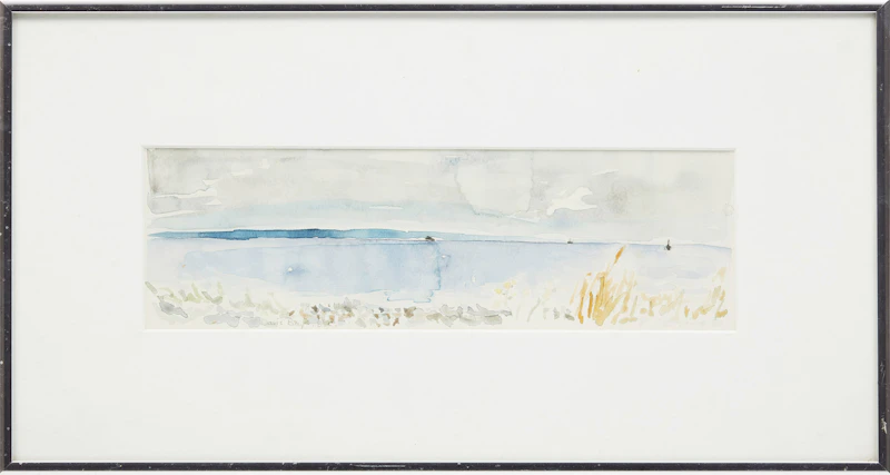 Pat Service, David’s Bay, B.C. , watercolour, 1982 - view 2
