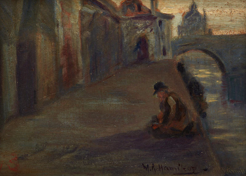 Evening (Venice Sketch) by Mary Riter Hamilton