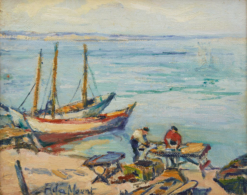 Barachois, Gaspé by Rita Mount