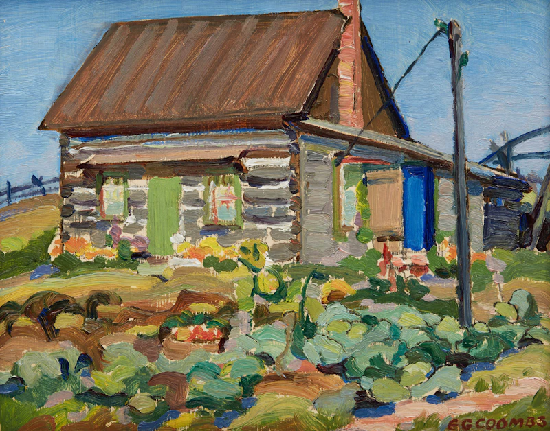 The Blue Door by Edith Grace Coombs