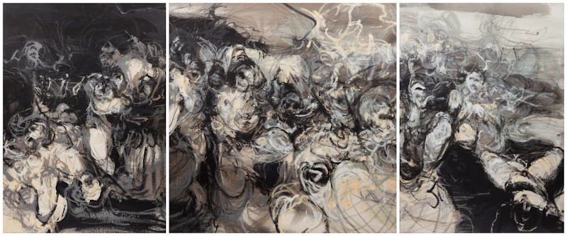 Untitled (Triptych) by Katie Pretti