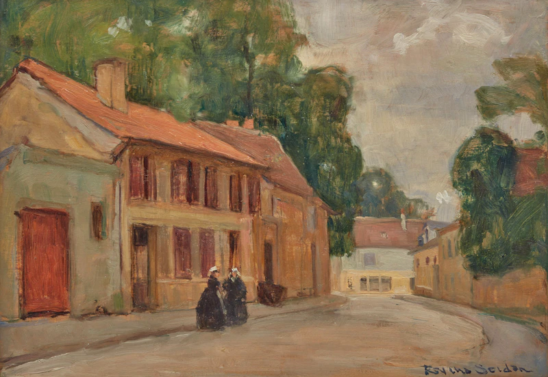 Old Street, Chatenay by Regina Seiden