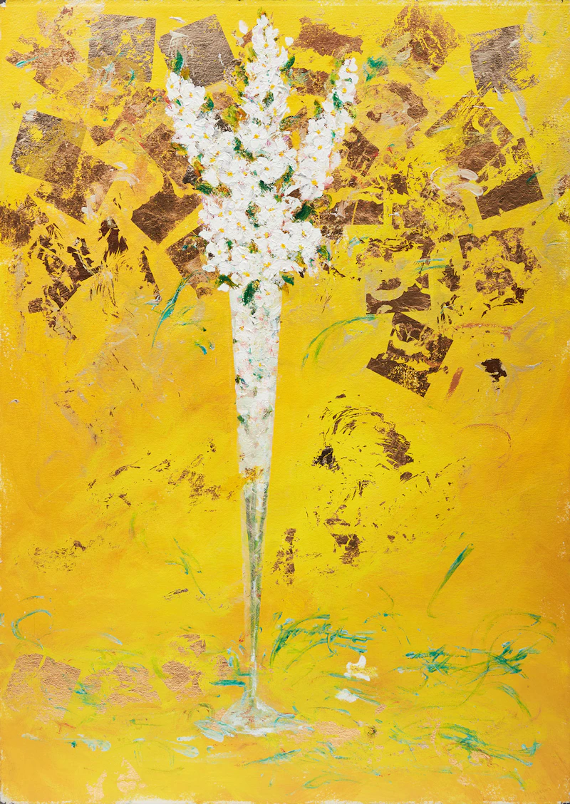 Yellow (Floral Series) by Barbara McGivern