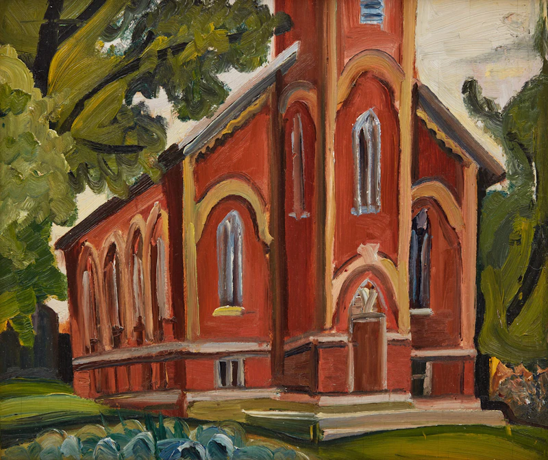 Untitled (Church in the Country) by Efa Prudence Heward