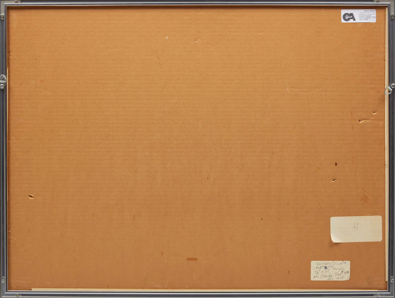 Marian Mildred Dale Scott, Net to Catch the Wind, mixed media on paper, 1978 - view 3