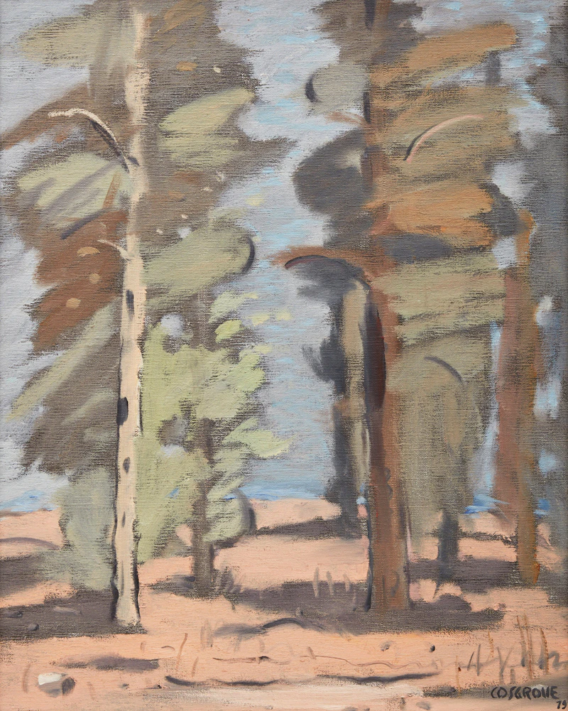Stanley Morel Cosgrove, Trees, oil on canvas, 1979 - view 1