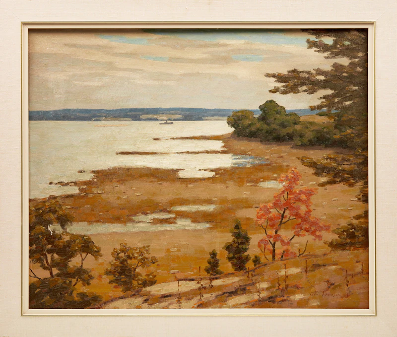 George Thomson, Harbor Bound, oil on canvas - view 2