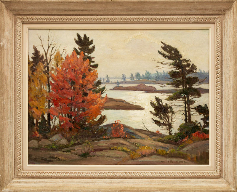 Frank Shirley Panabaker, Fall Day - Georgian Bay , oil on canvas - view 2