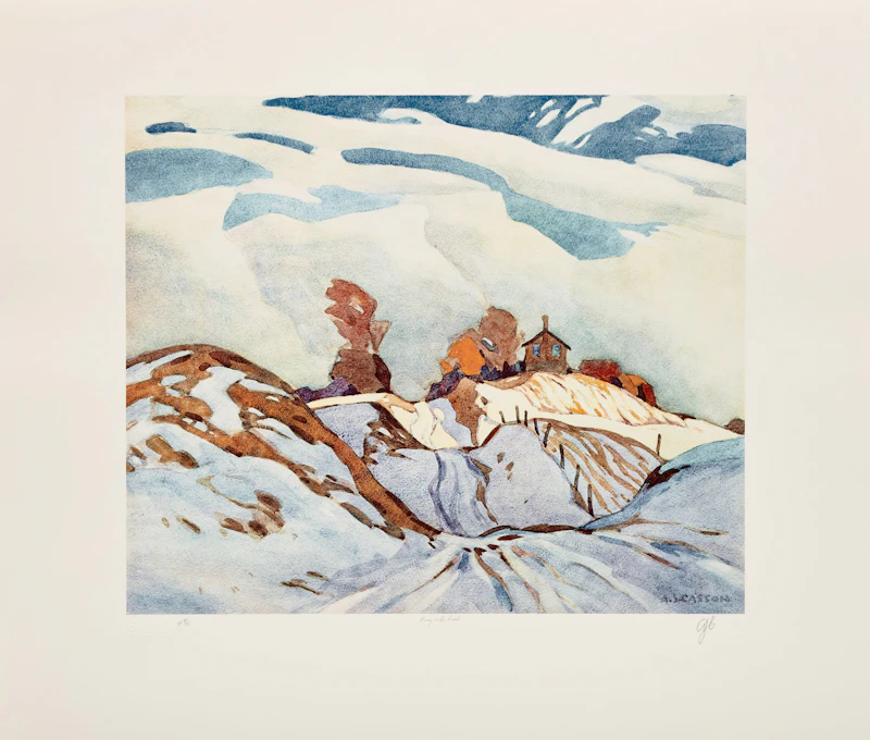 Alfred Joseph Casson, A.J. Casson: The Group of Seven Commemorative Anniversary Suite (Folio Two: Watercolours), folio of seven photolithographic reproductions - view 2