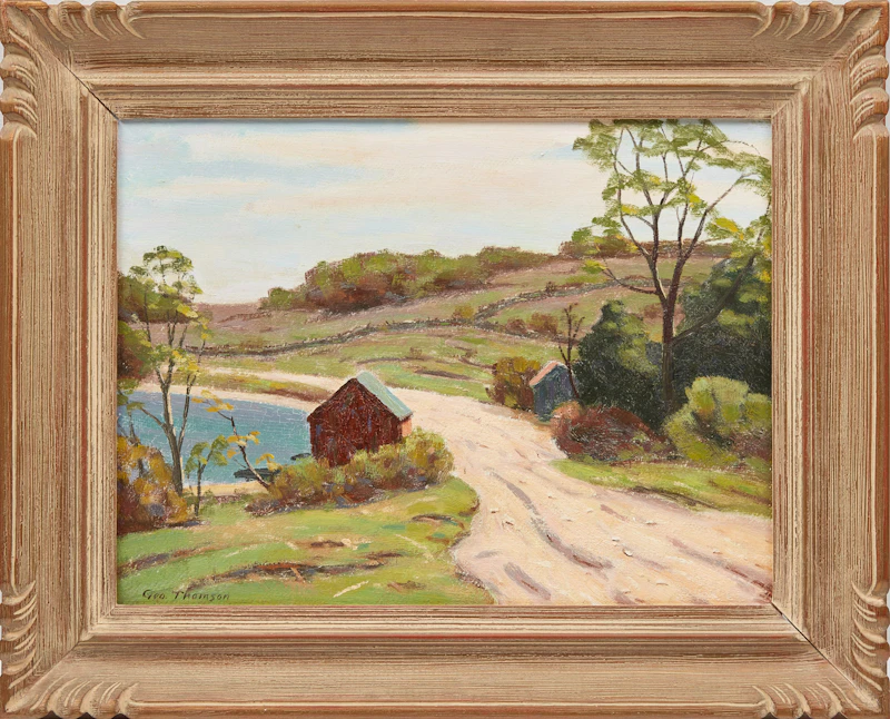 George Thomson, Along the West Shore , oil on board - view 2