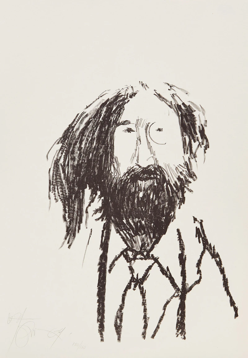 Harold Barling Town, John Lennon, lithograph, 1969 - view 2