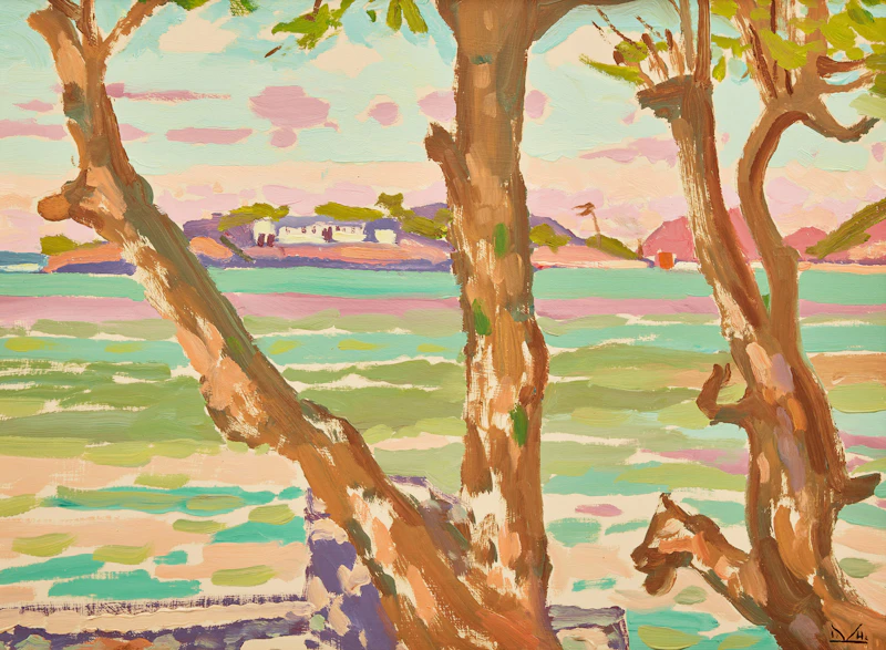 Rat Island, St. Lucia, W.I., 1978 (From Our Verandah) by Illingworth Holey Kerr