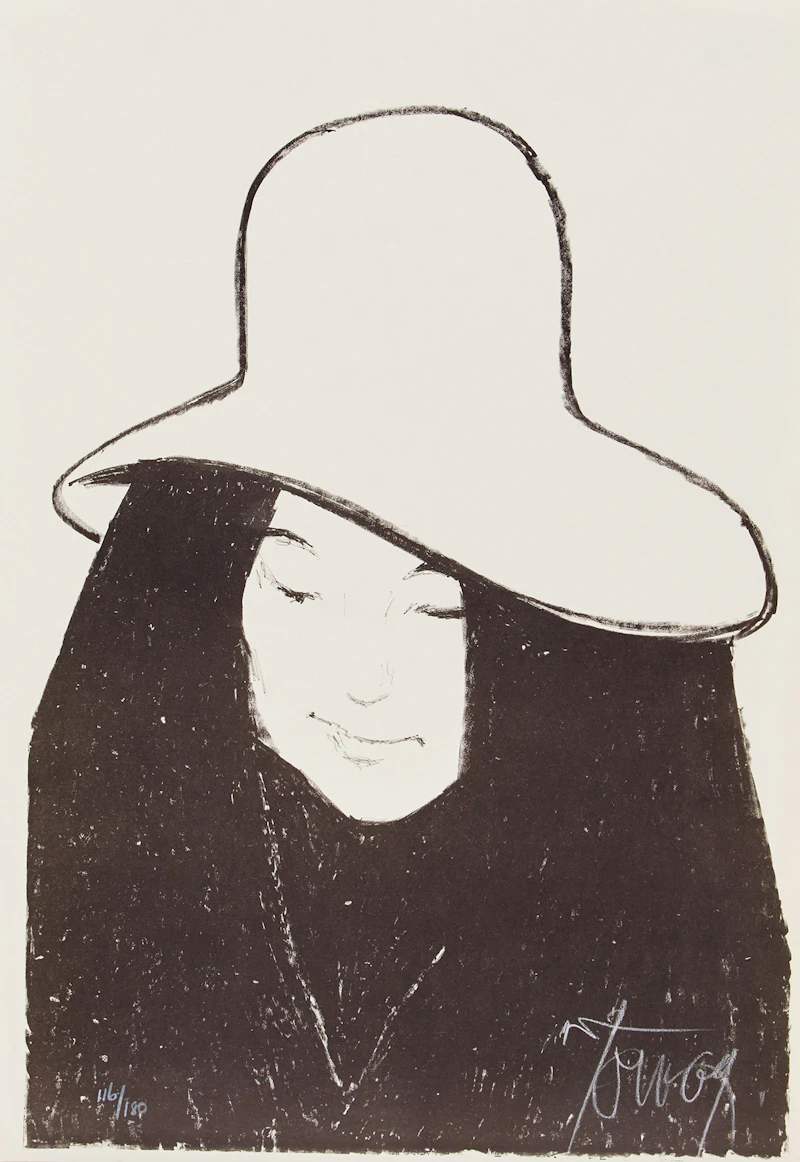 Harold Barling Town, Yoko Ono, lithograph, 1969 - view 2