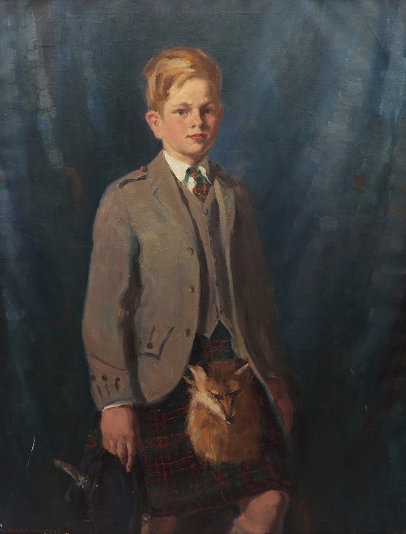 Portrait of Duncan MacDonald by Manly Edward MacDonald