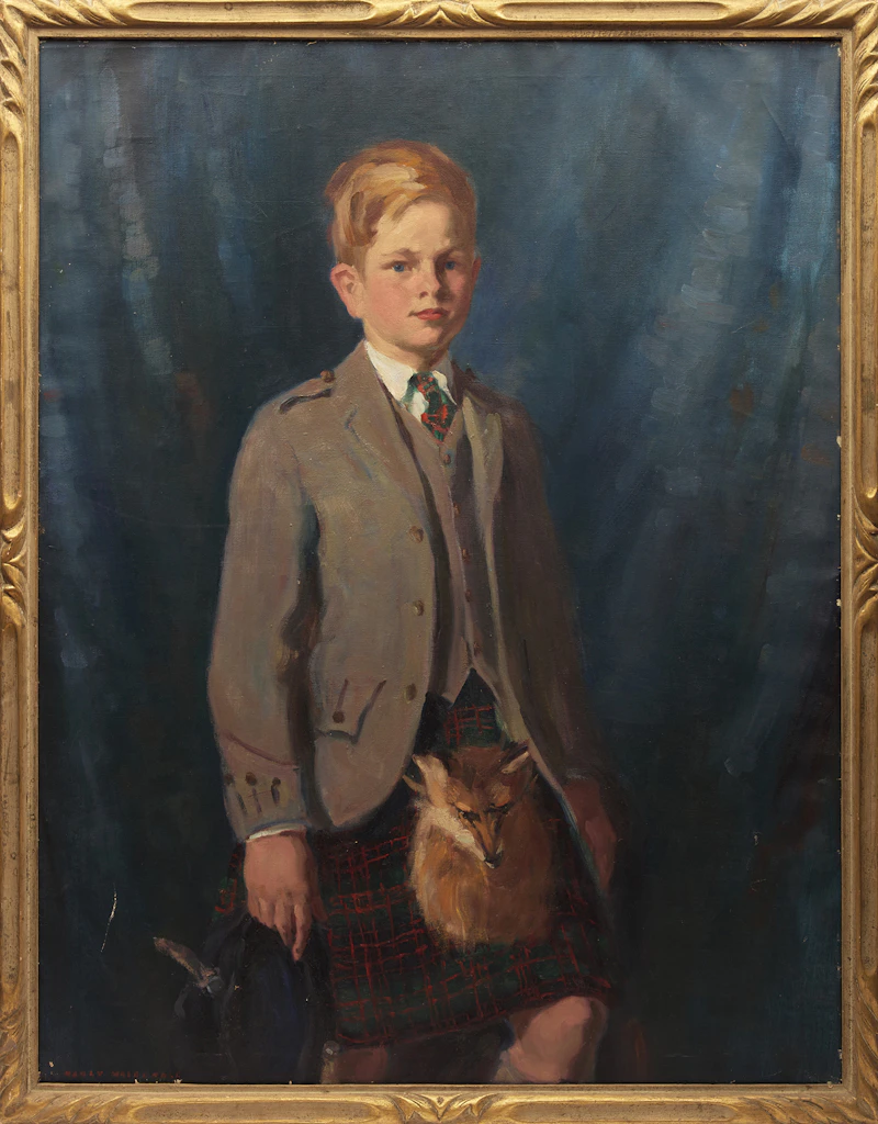 Manly Edward MacDonald, Portrait of Duncan MacDonald, oil on canvas - view 2