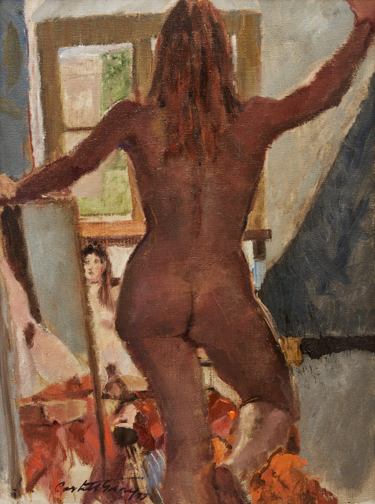 Corbett Gray, Untitled, Nudes, oil on canvas