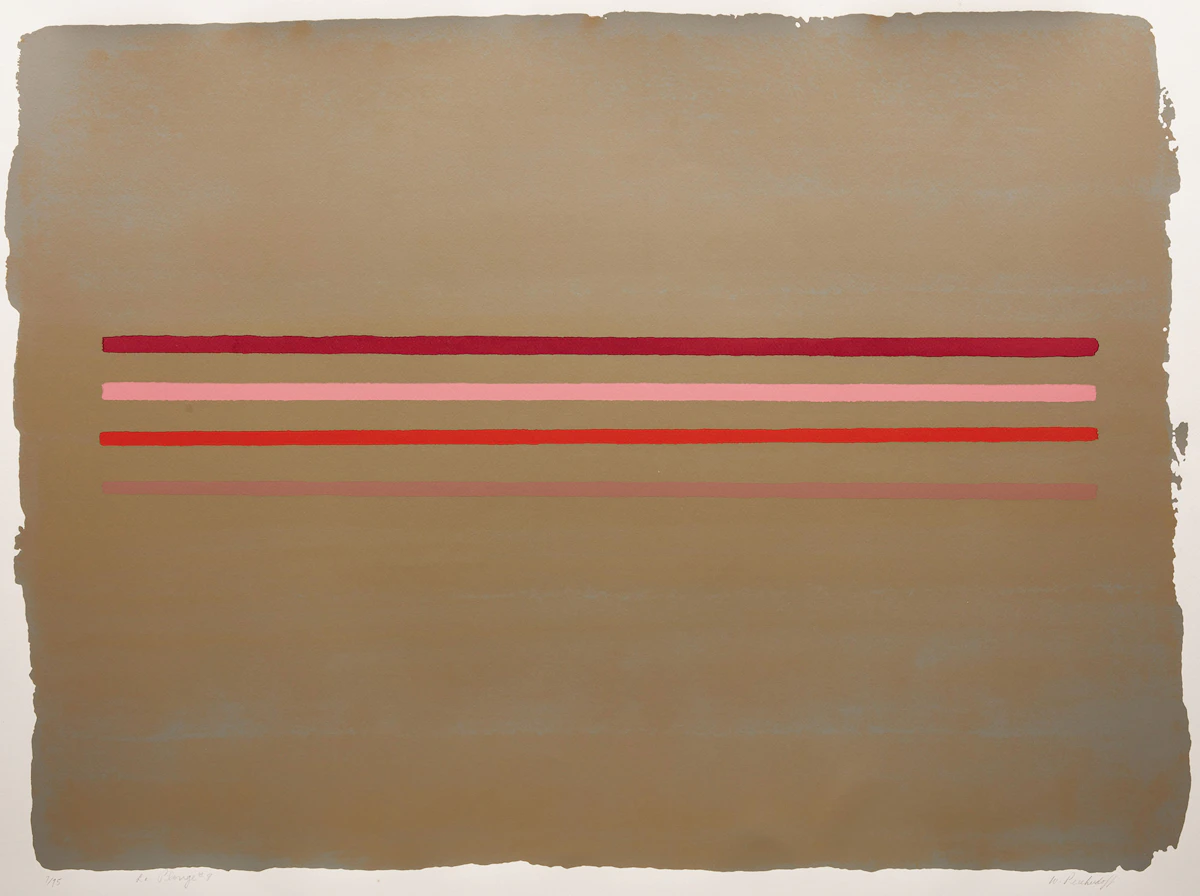 William Perehudoff, La Plonge #8, colour lithograph