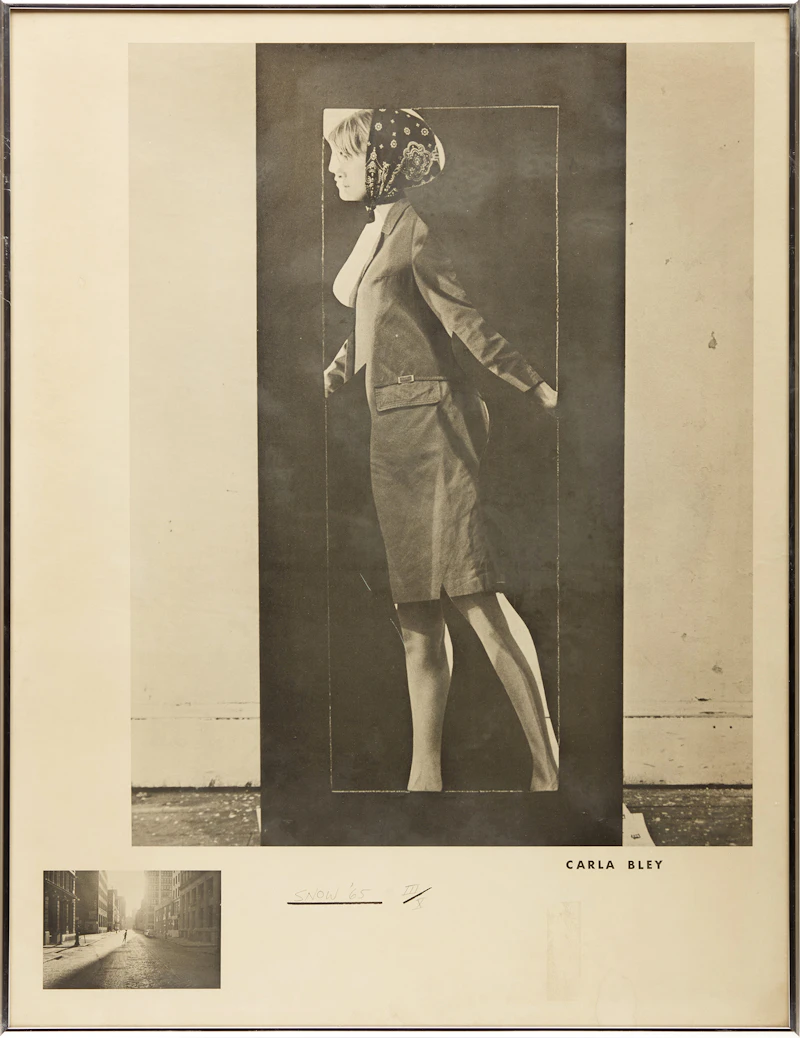 Michael James Aleck Snow, Carla Bley, photolithograph, 1965 - view 2