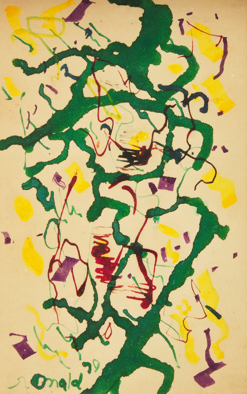 Pierrot (titled by Gayla McPhee) by William Ronald