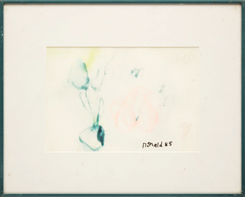 William Ronald, Two Untitled Watercolours, two watercolours, 1985 - view 5