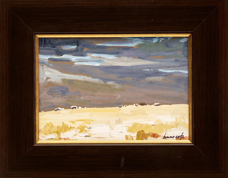 Bruno Côté, Untitled Landscape, oil on board - view 2