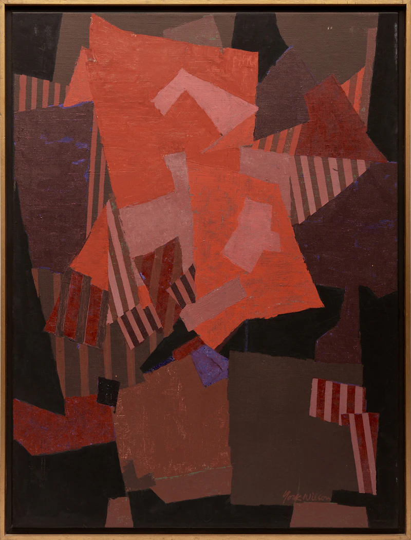 Ronald York Wilson, Oaxaco Remembered, acrylic on canvas - view 2