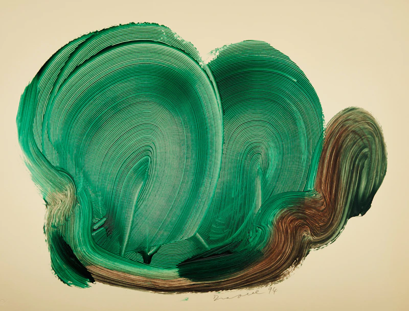 Joseph Drapell, Collection of Untitled Abstractions, six acrylics on paper - view 7