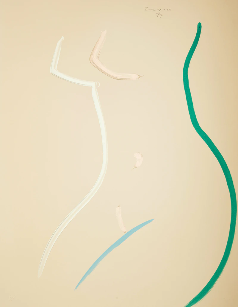 Joseph Drapell, Collection of Untitled Abstractions, six acrylics on paper - view 11