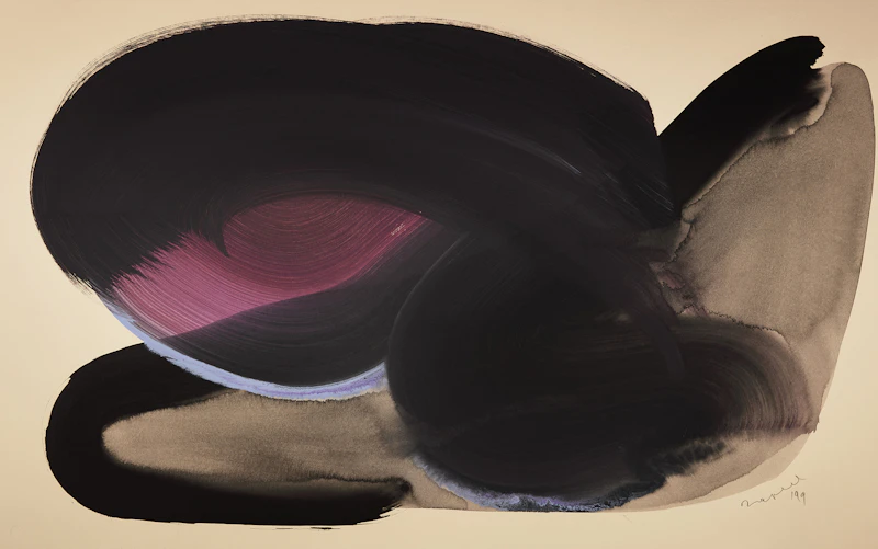 Joseph Drapell, Collection of Untitled Abstractions, six acrylics on paper - view 7