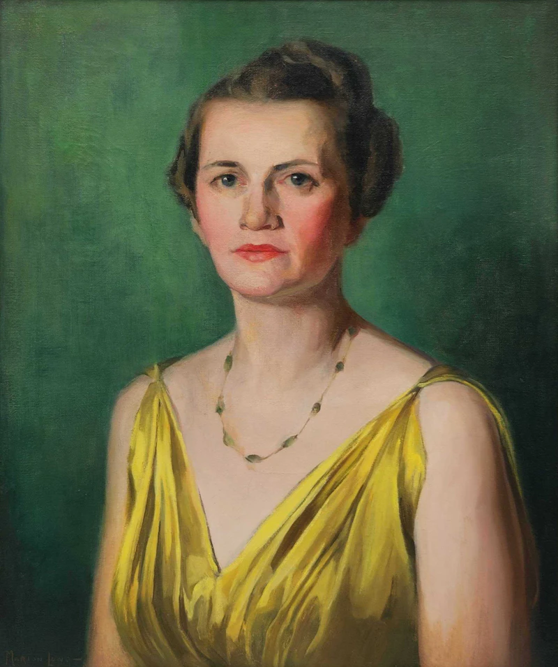 Portrait of Sydnie Phyllis Langdon Edwards by Marion Long