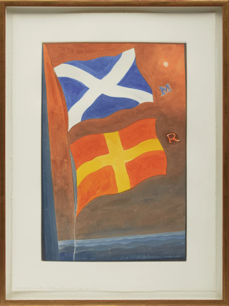 David Lloyd Blackwood, M&R, International Code Series, monotype - view 2