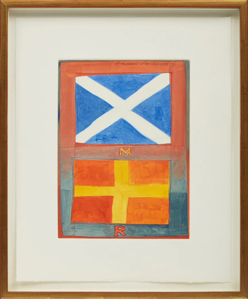 David Lloyd Blackwood, M&R, from the International Code Series, monotype, 2004 - view 2