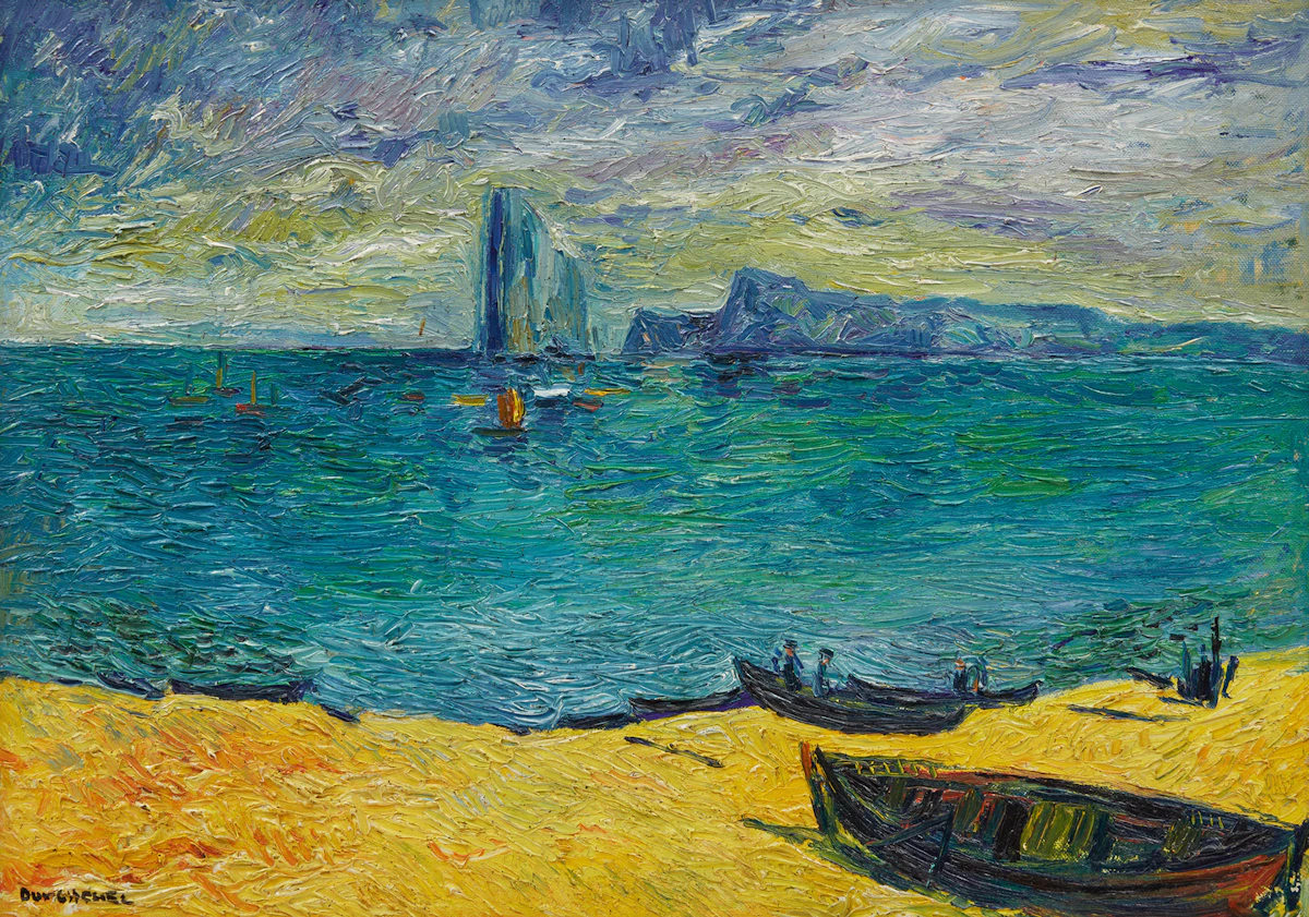 Albert  Dumouchel, Gaspésie, oil on canvas