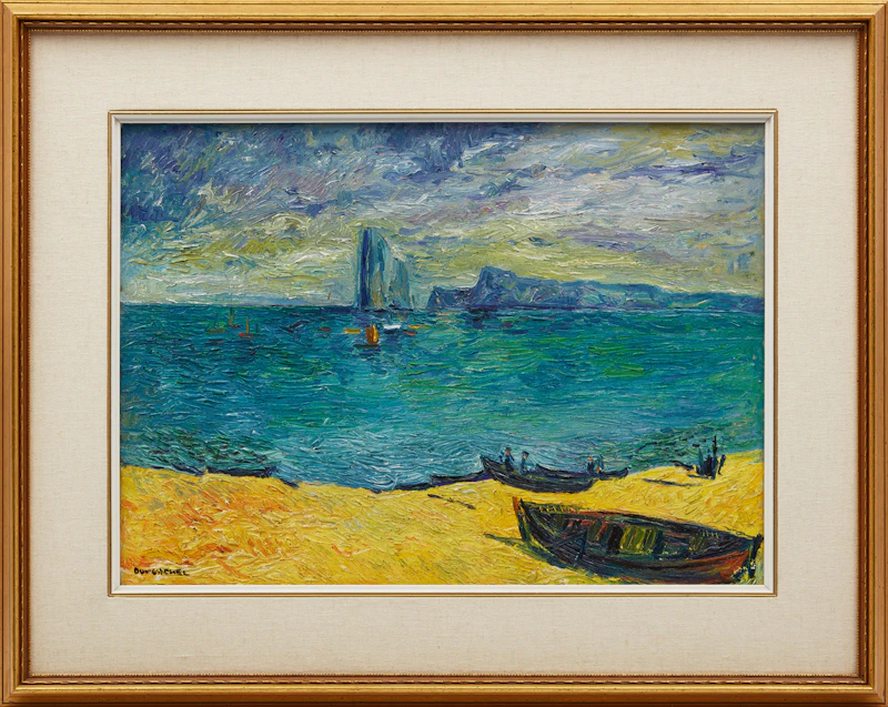 Albert  Dumouchel, Gaspésie, oil on canvas - view 2
