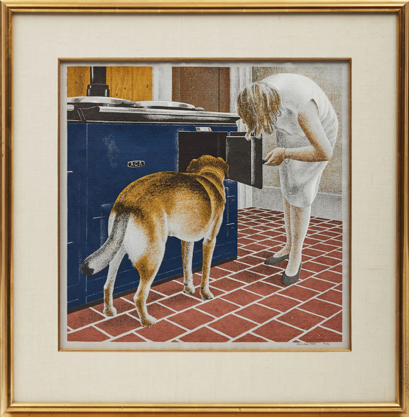 David Alexander Colville, Stove, colour serigraph - view 2