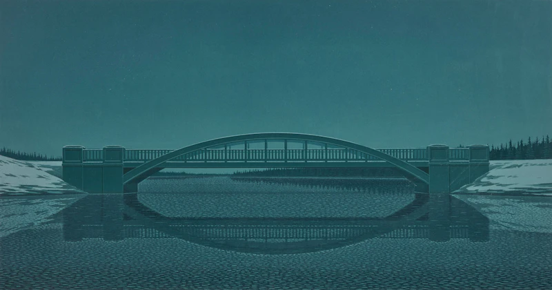 The Bridge by Christopher Pratt