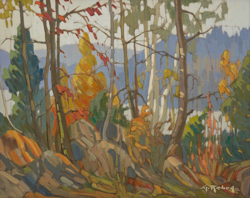 Au bord de la forest (Edge of the Forest) by Gaston Rebry