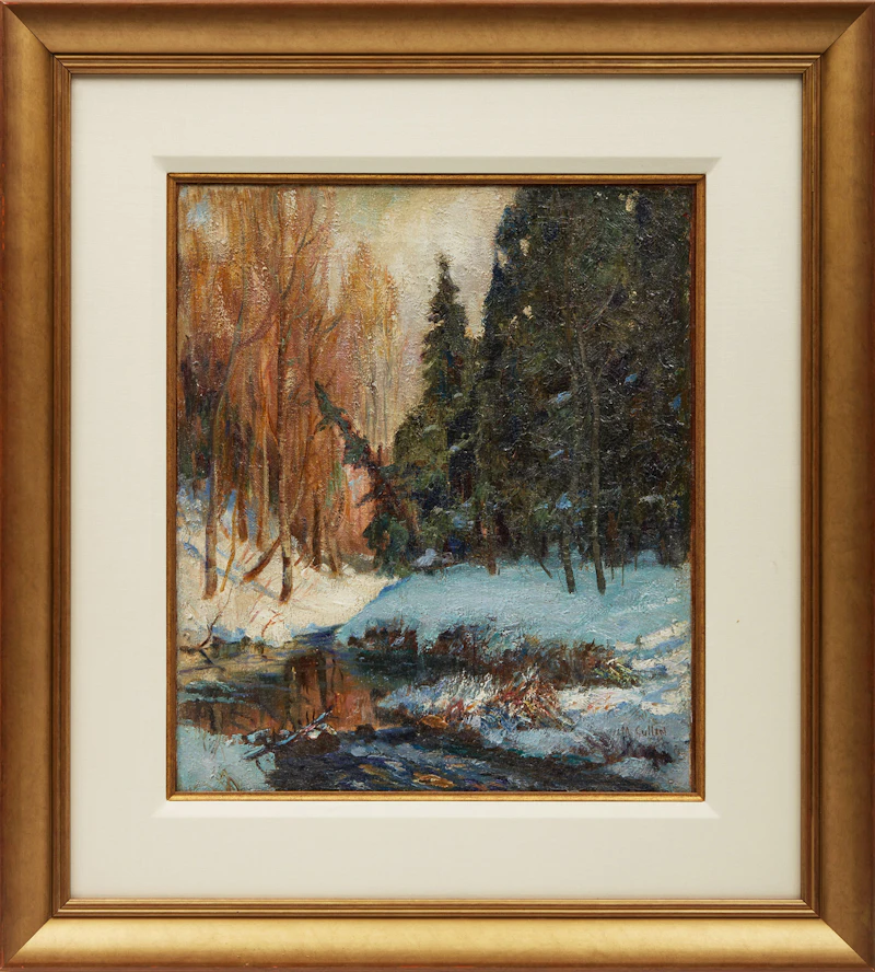 Maurice Galbraith Cullen, The Little Cache River, oil on canvas, circa 1922 - view 2