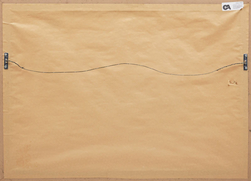 Bruno Côté, Untitled (Shoreline Landscape), oil on canvas - view 3