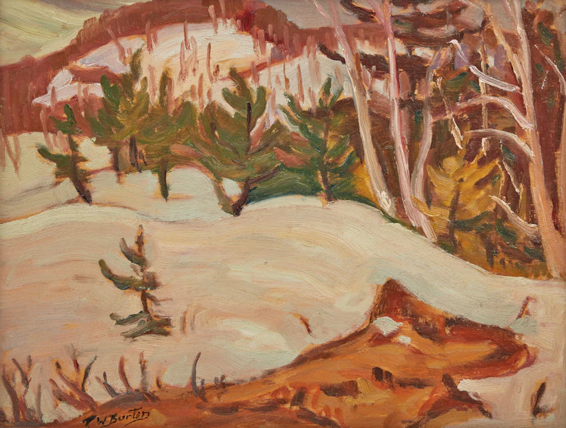 Quebec Hillside by Ralph Wallace Burton